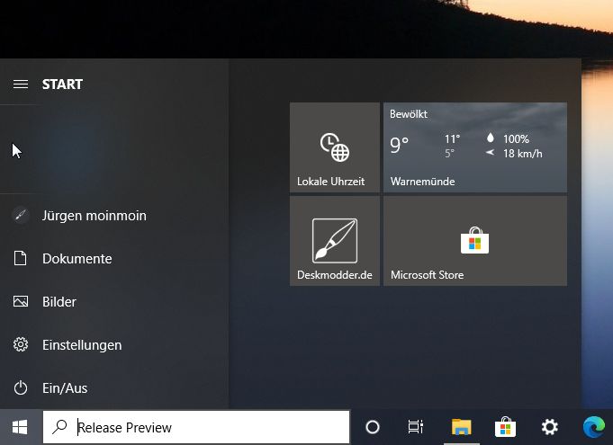 Datei:Menueleiste im Startmenue deaktivieren Windows 10.jpg