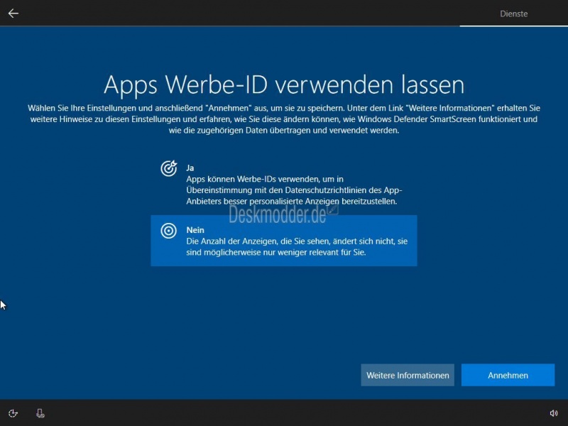 Datei:Windows 10 1903 mit lokalem Konto installieren 016.jpg