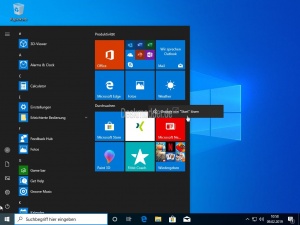 Windows 10 1903 Startbildschirm nach Installation.jpg