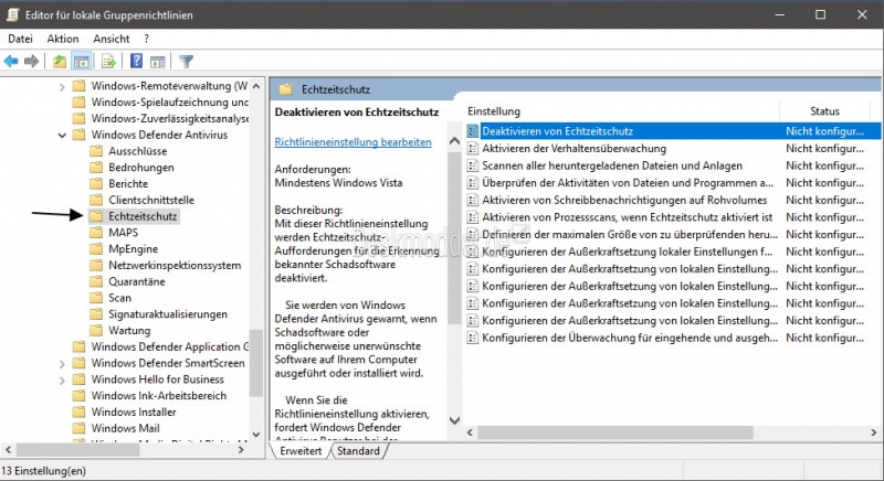 Datei:Defender-Echtzeitschutz-deaktivieren-Gruppenrichtlinien-Windows-10-1703.jpg
