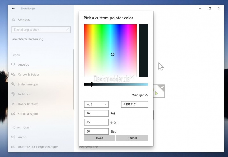 Datei:Mauszeiger Farbe aendern Windows 10 Einstellungen 002.jpg