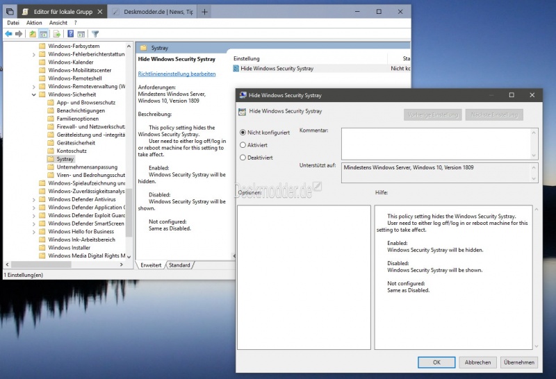 Datei:Windows Sicherheit Icon im Systray deaktivieren Windows 10 -1.jpg