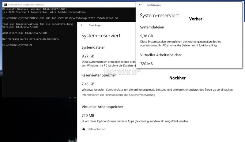 Datei:Reservierter Speicher ueber DISM deaktivieren Windows 10.jpg