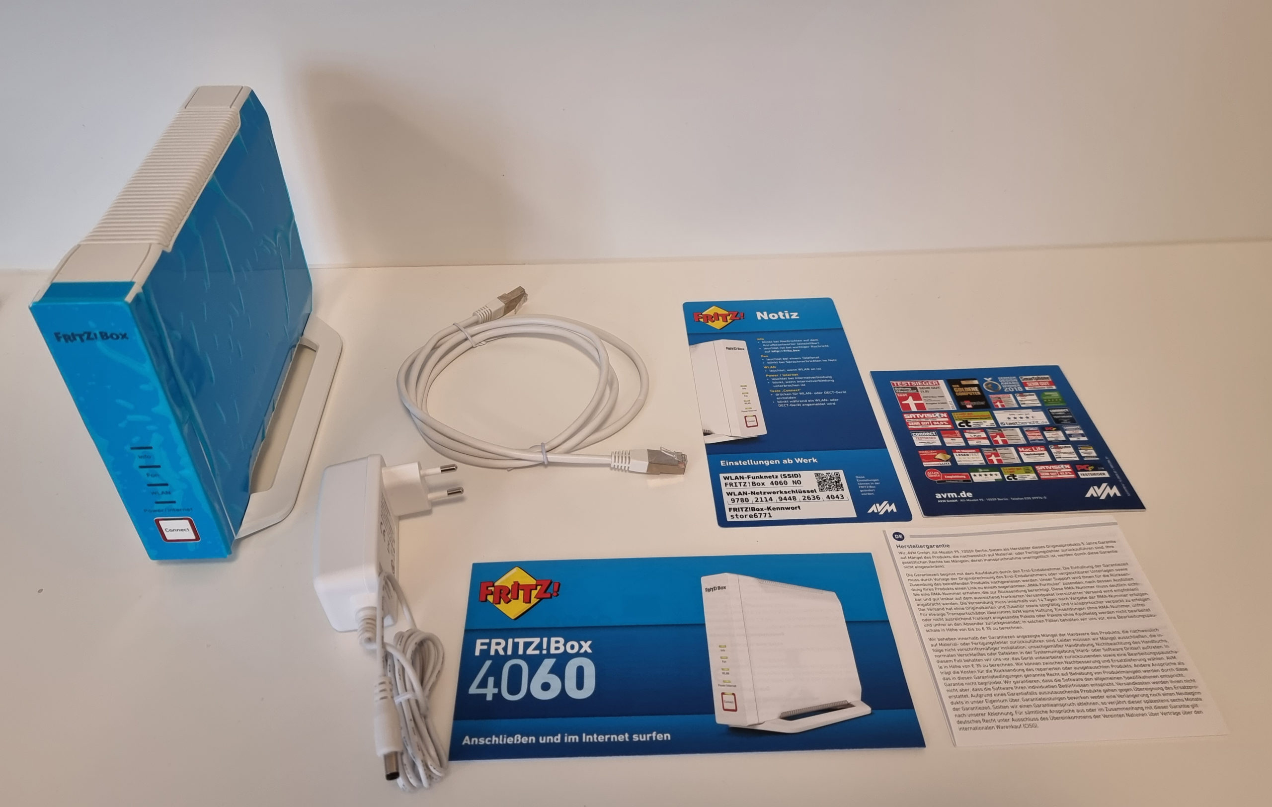 FRITZ!Box 4060: neuer von WLAN-Router Test im AVM