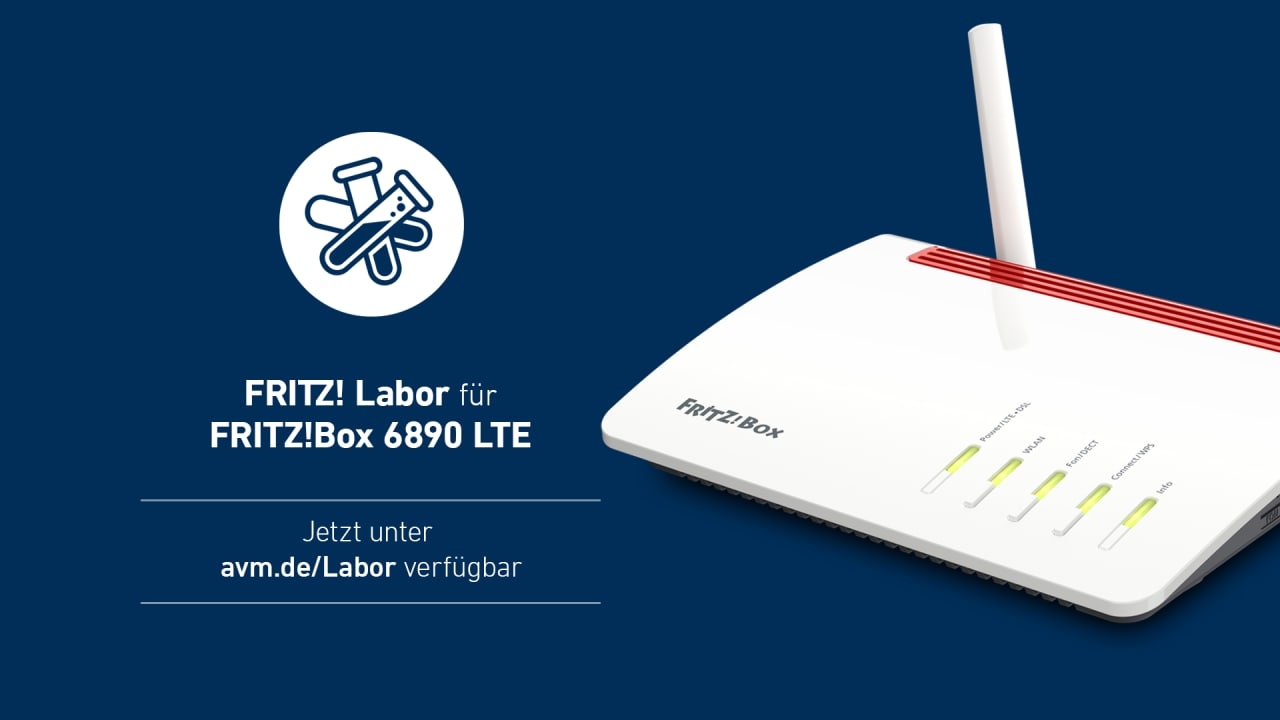 FRITZ!Box 7590 AX, 7590 und FRITZ!Box 6890 LTE auch mit einem neuen Labor  Update - Deskmodder.de