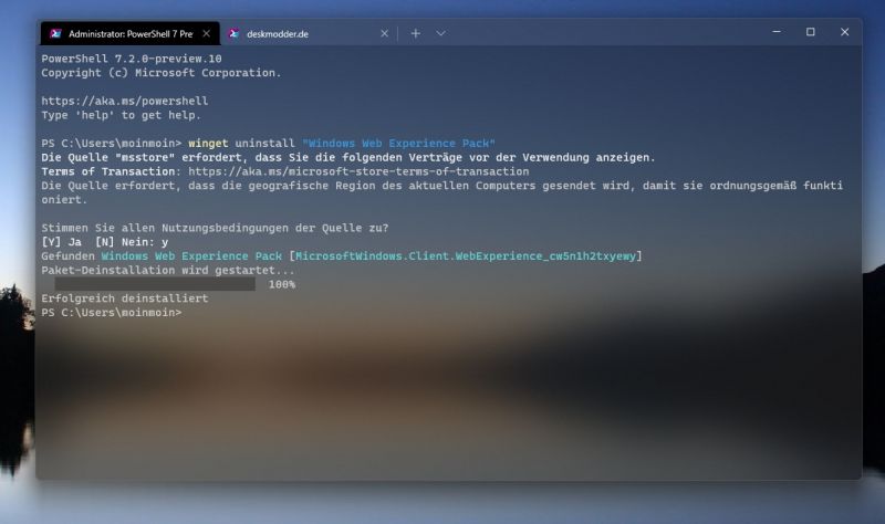 Datei:Widgets deinstallieren Windows 11.jpg